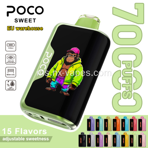 Poco sweet 70k puffs borong vape